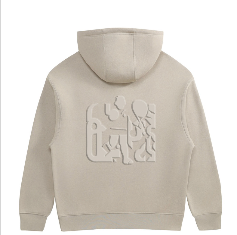 Padel Clubber Hoodie: Beige