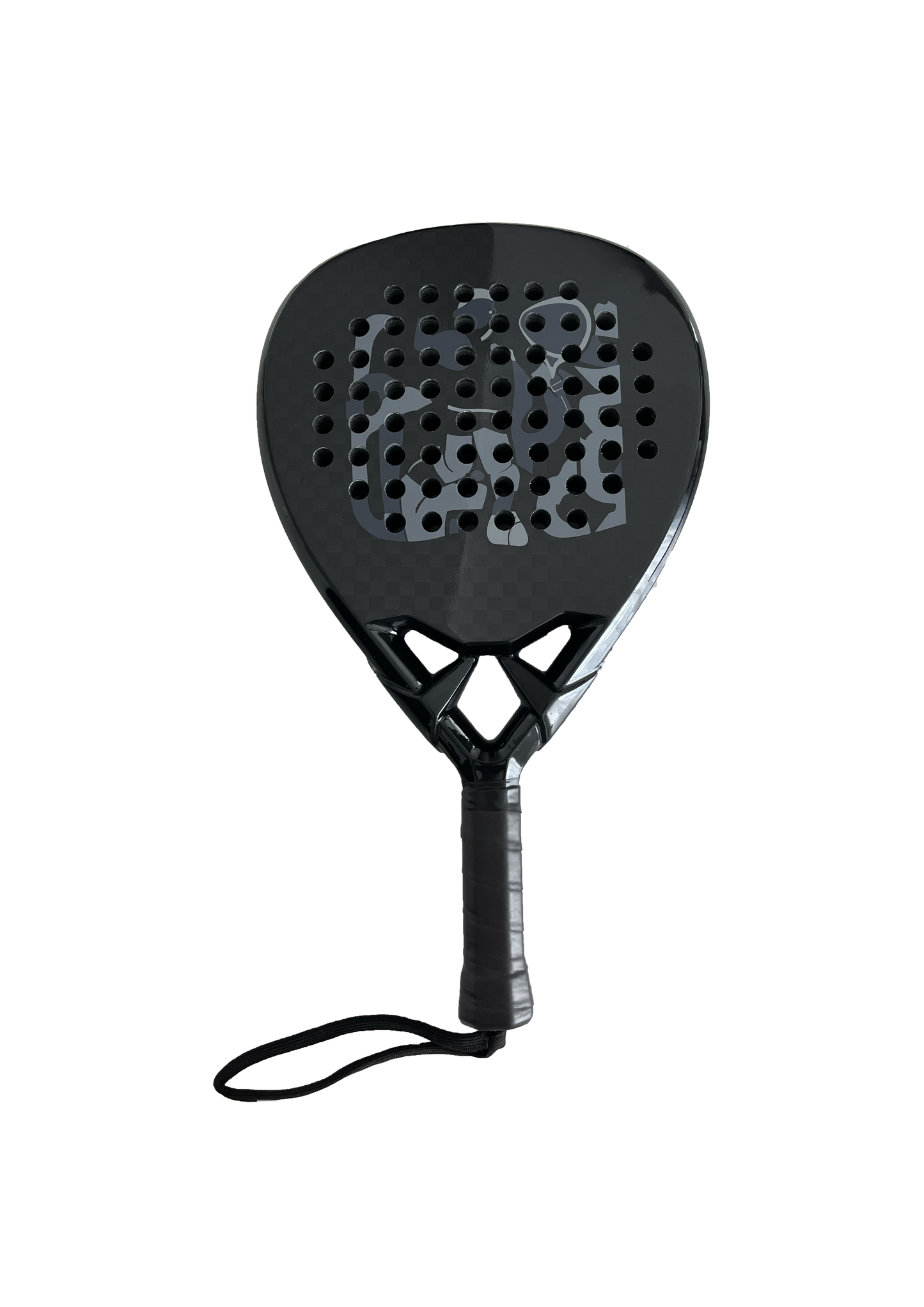 Padel Clubber Racket: 12K Tear Drop